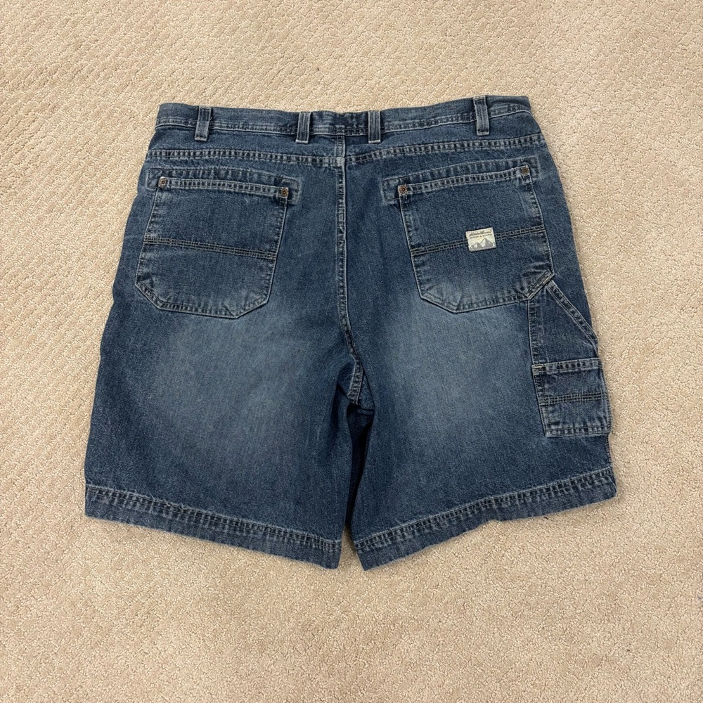 Men's Denim Cargo Shorts